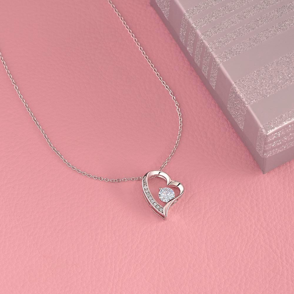 To My Soulmate - Forever Love Necklace w/ Personalizable Message Card Gift Set - SS503V3