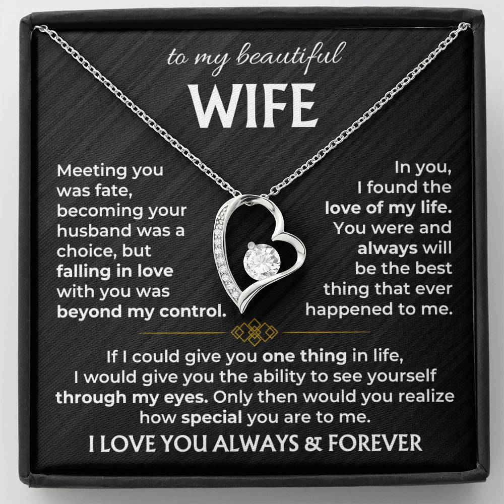 Jewelry To My Wife - I Love You Always & Forever - Gift Set - SS568V2